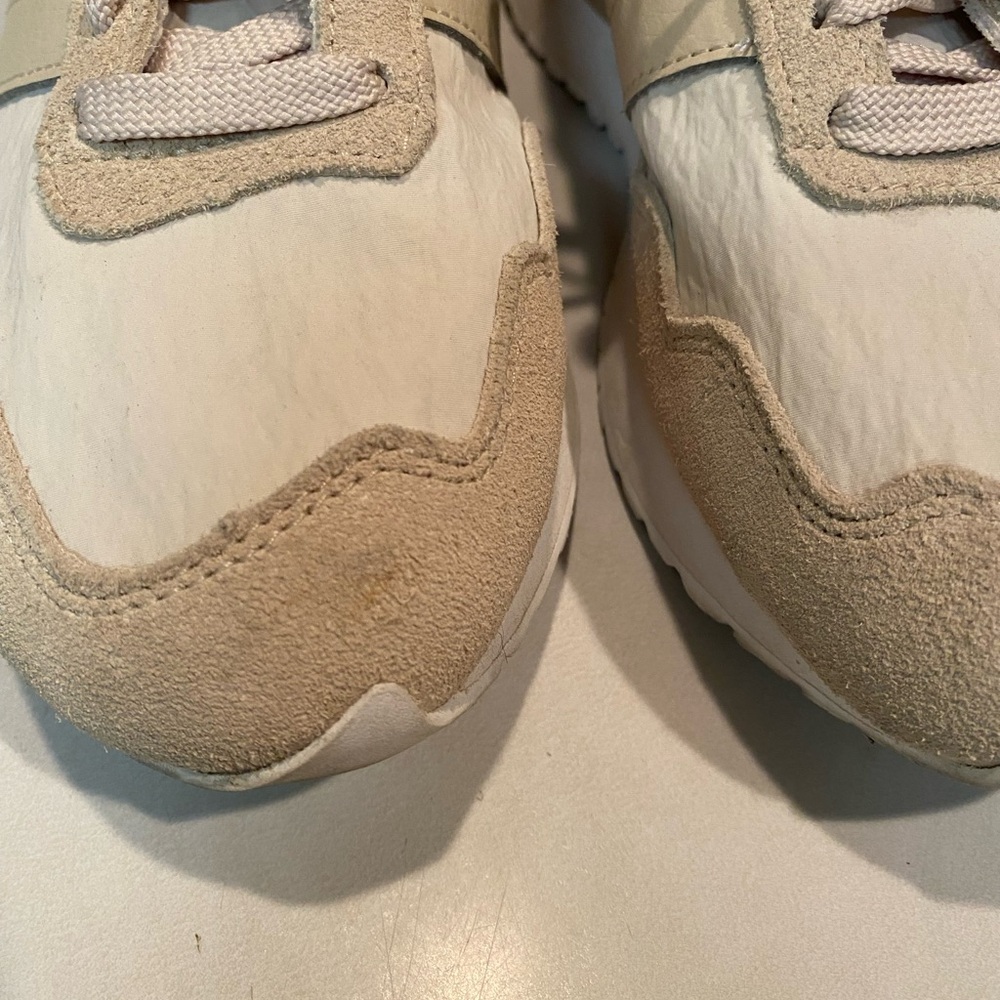 NEW BALANCE NB 237 Womens Sz 7 Beige White Athletic Textured Shoes Sneakers EUC - Picture 14 of 16